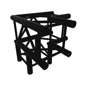 Black truss A290 no. 8287 - 500x500x500 mm - 3-way
