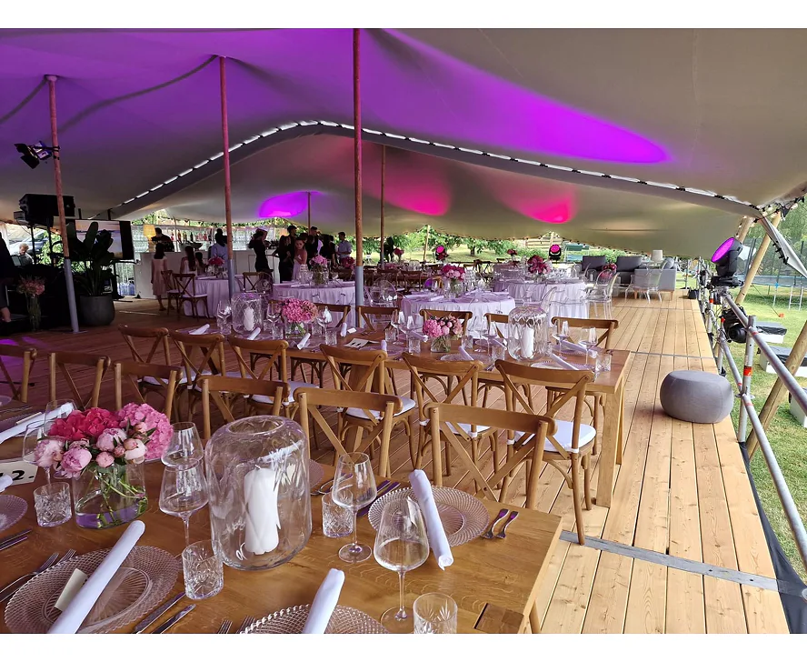 Beduínský stan 16x53m