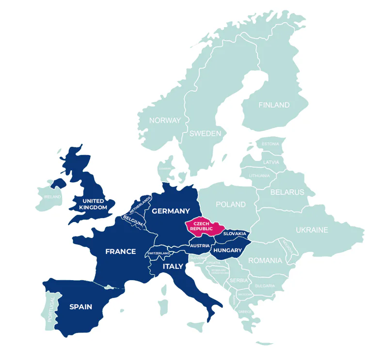 Mapa referencí - export